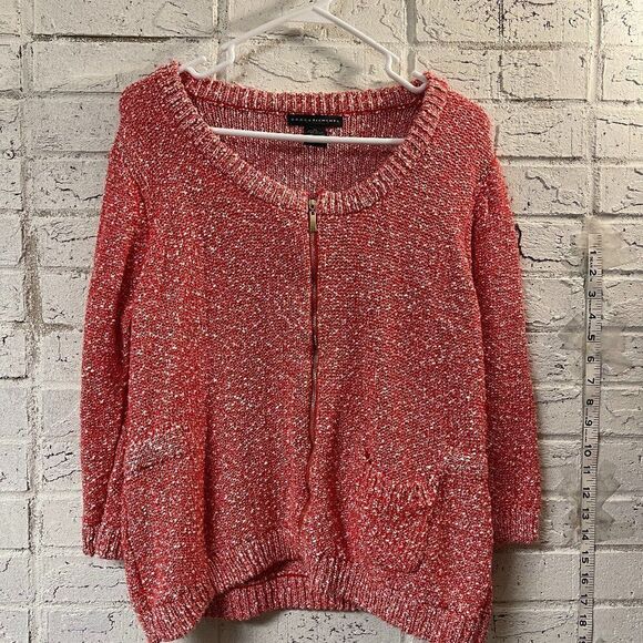 Grace Elements Front Zip Sweater Cardigan xl - Picture 1 of 8